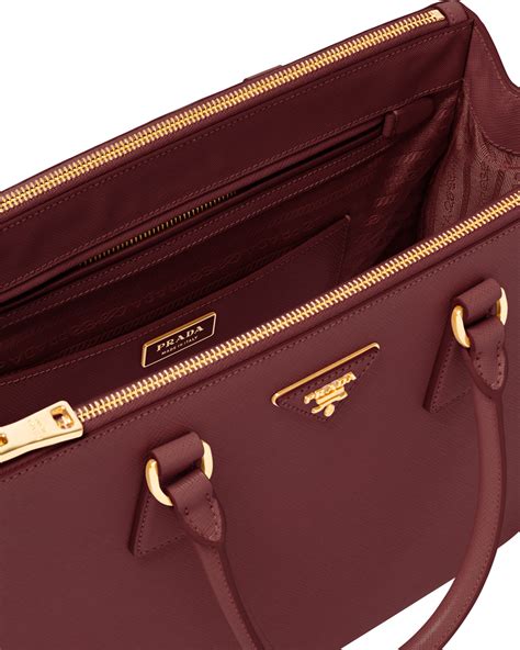 prada saffiano satchel medium|prada saffiano bag review.